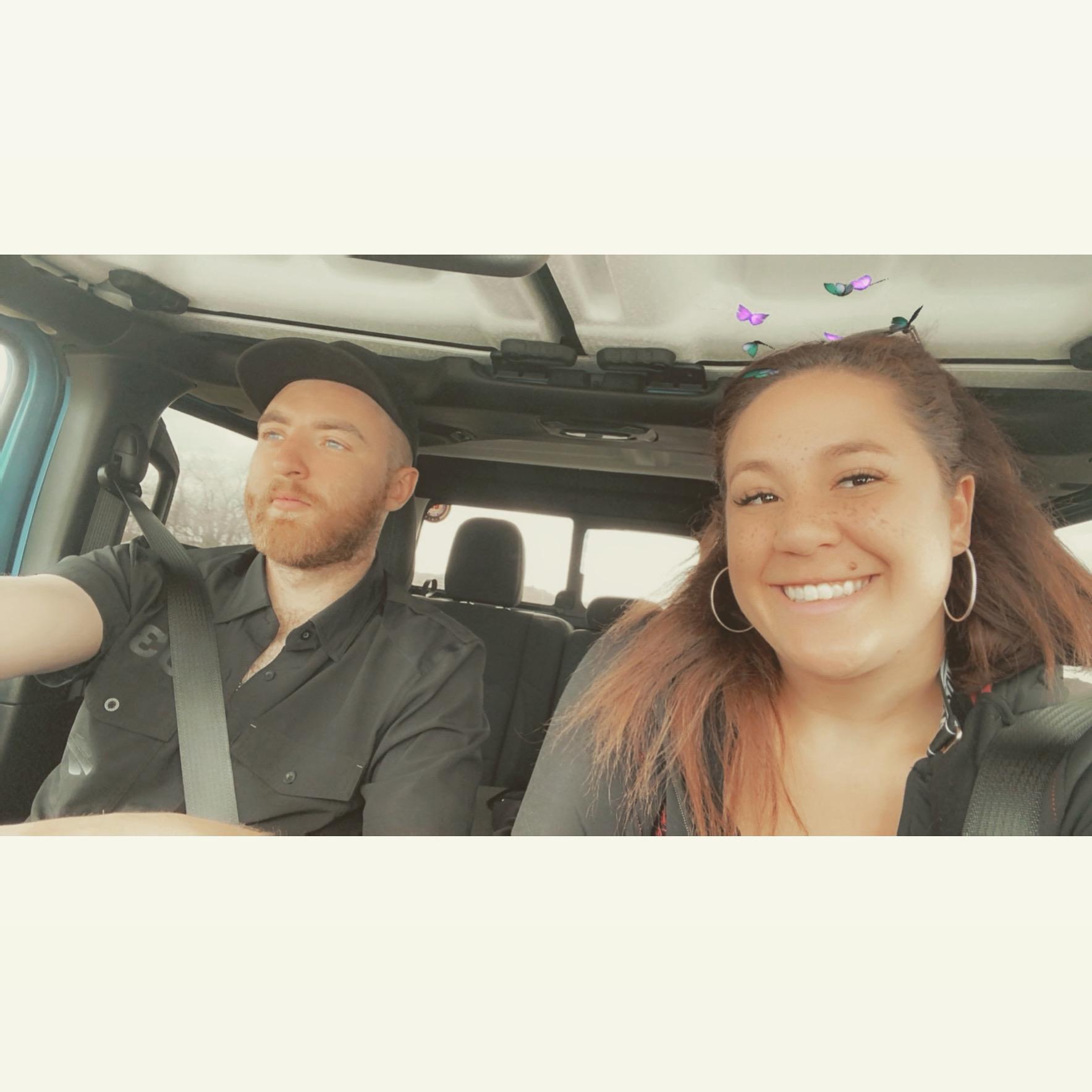 The first time we went to go look at our new house.
May 2021