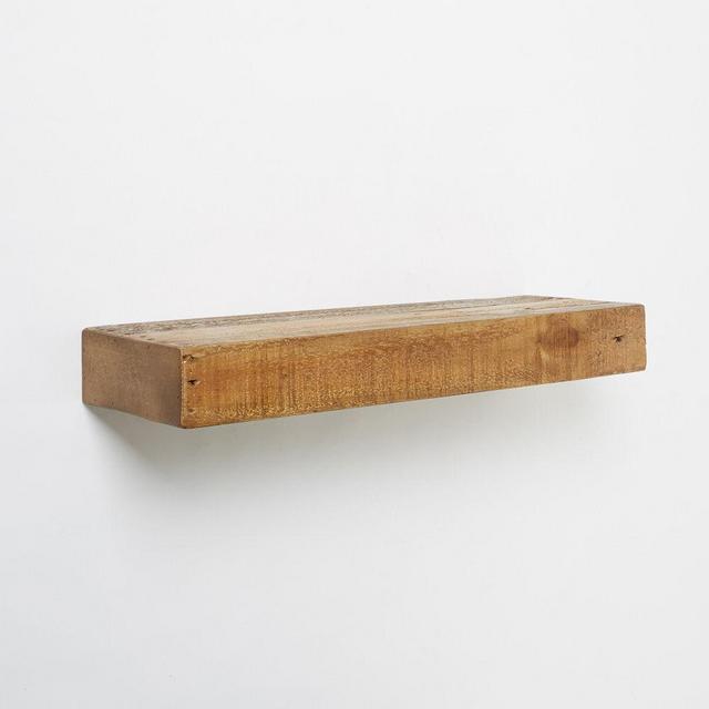 Reclaimed Wood Floating Shelf- 36in Reclaimed Pine
