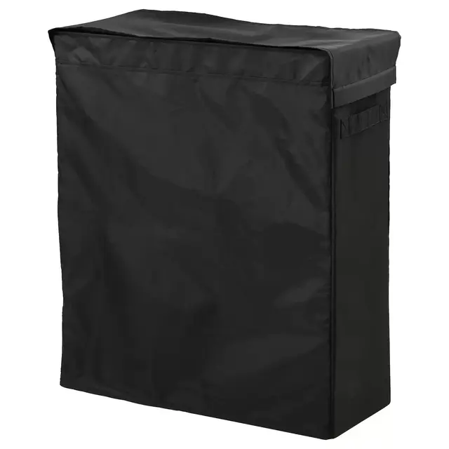 SKUBB Laundry bag with stand, black, 21 gallon