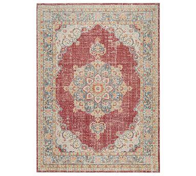 Anniyah Easy Care Synthetic Rug Sea Mist - 2'6" X 8'