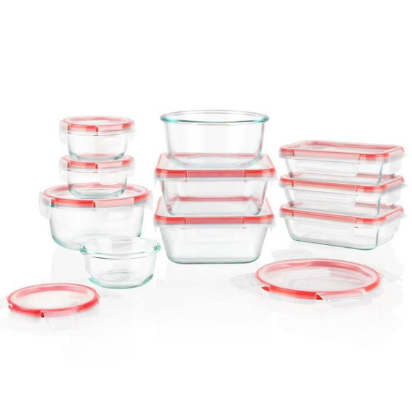 Pyrex 20pc Glass Freshlock Food Storage Set