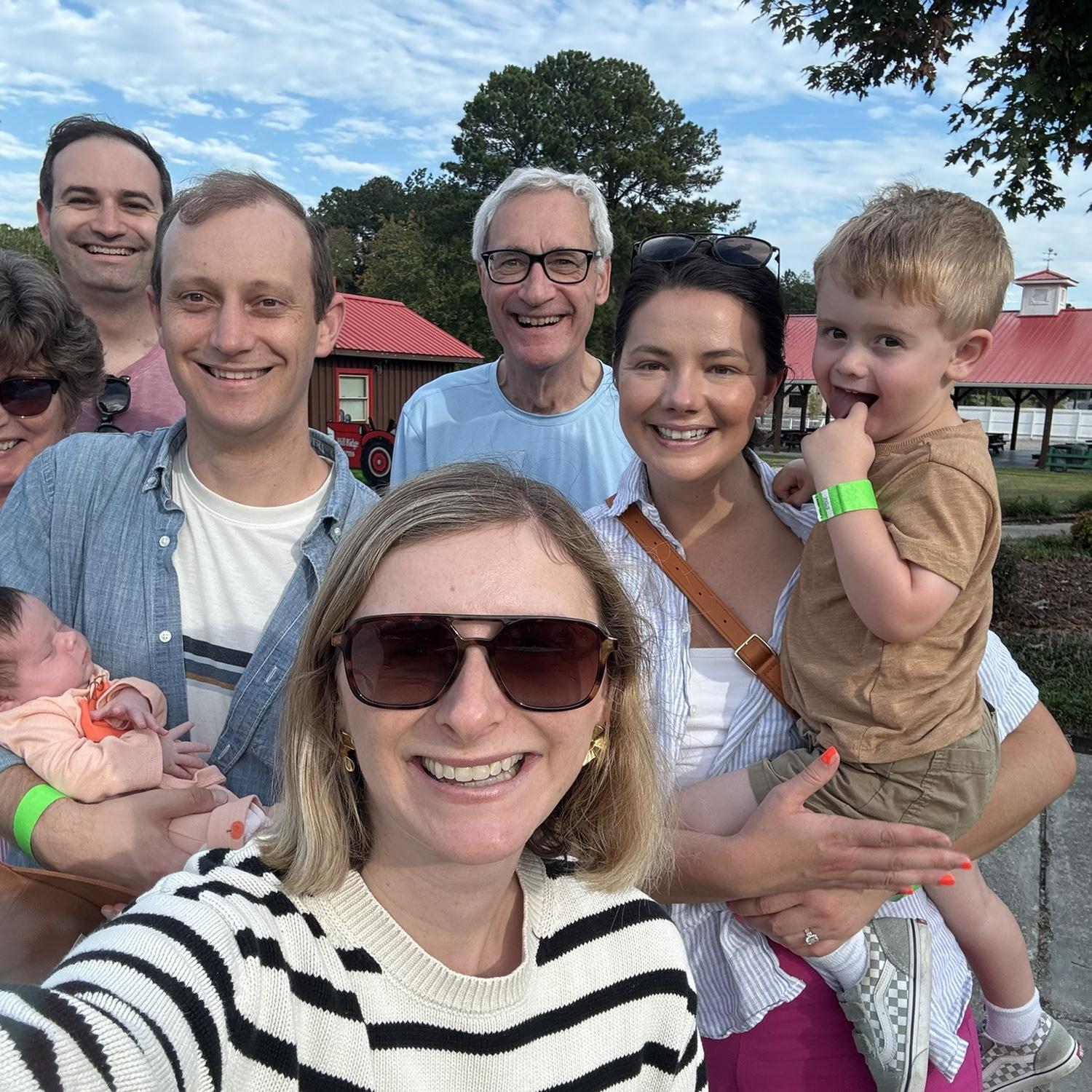 Trip to North Carolina to meet Will’s niece, Hannah!