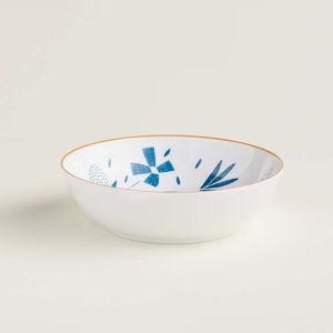 Hermes A Walk in the Garden Bowl, Blue