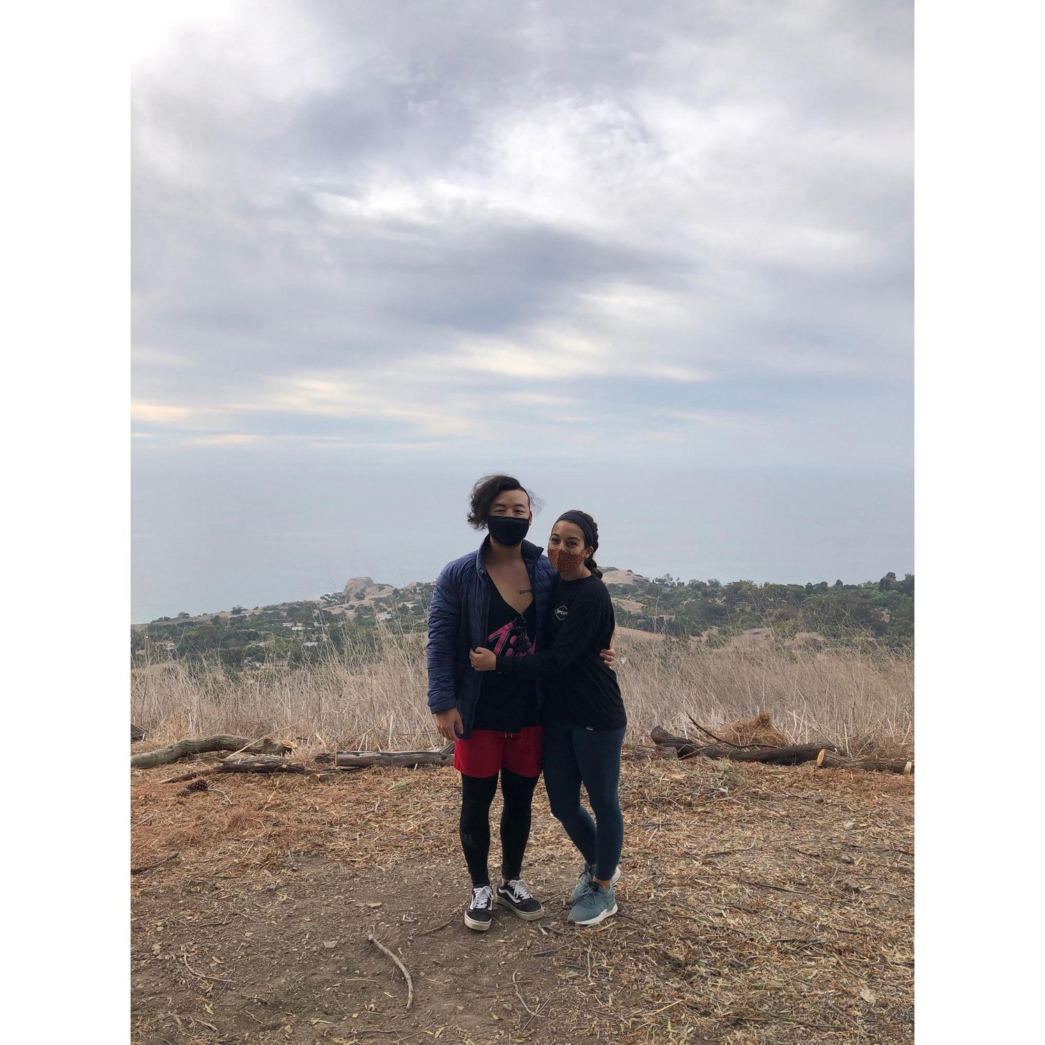 On a hike in California over winter break 2020