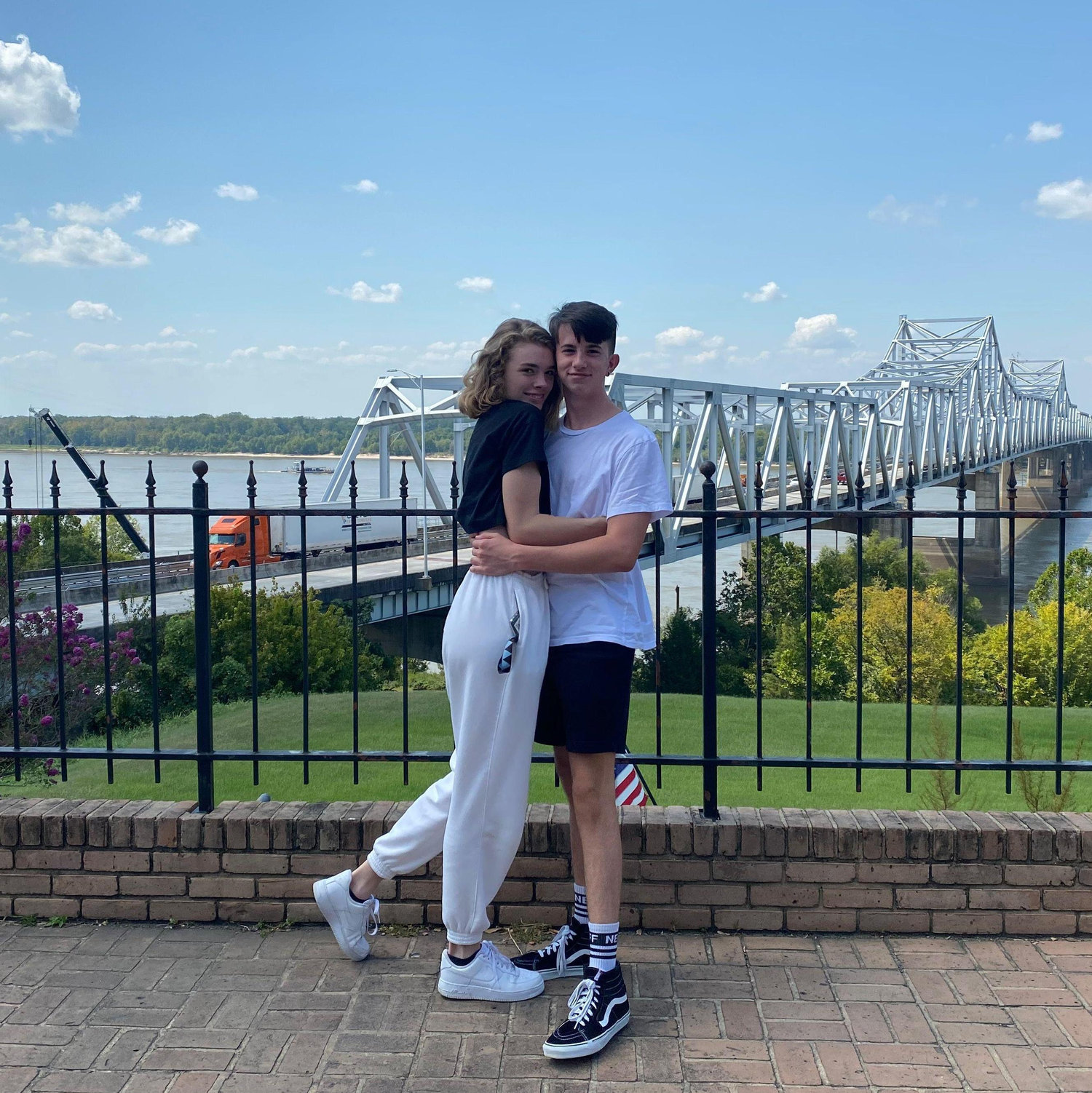 Our first vacation together.