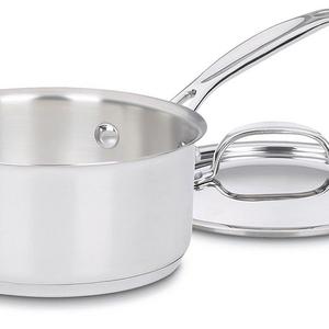 Cuisinart 719-14 Chef's Classic Stainless 1-Quart Saucepan with Cover