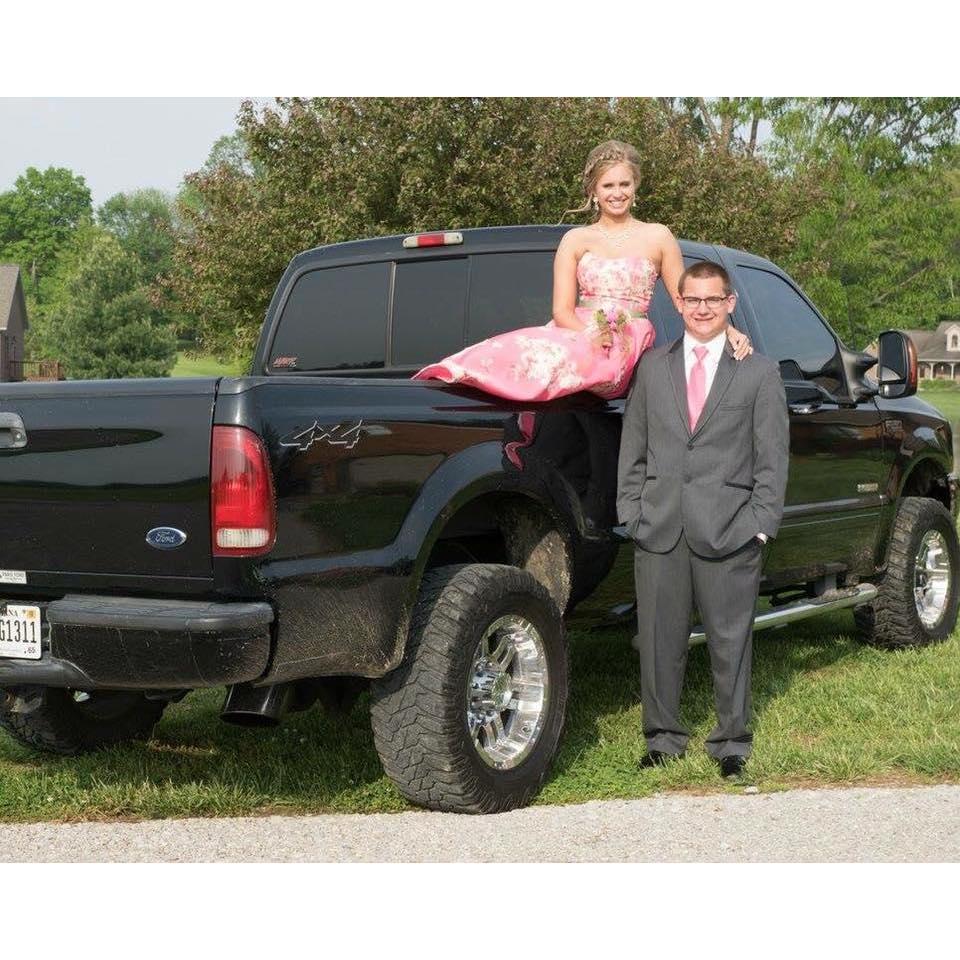 Senior prom - we got rained out and had 2 proms.