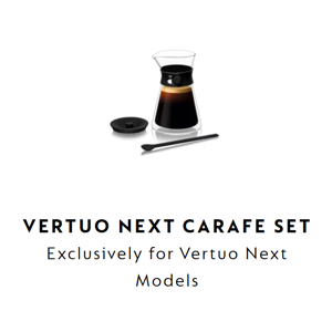 Vertuo Next Carafe Set