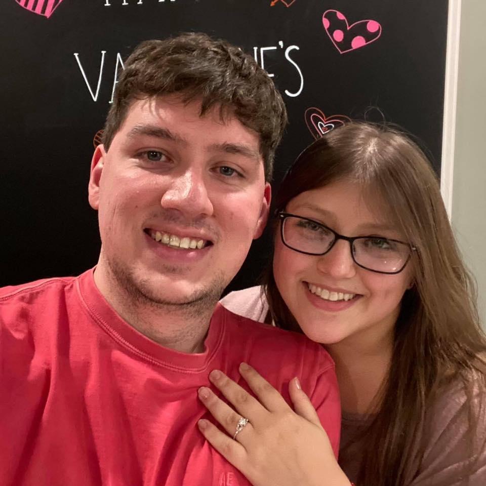 The night we got engaged! Feb 13, 2021