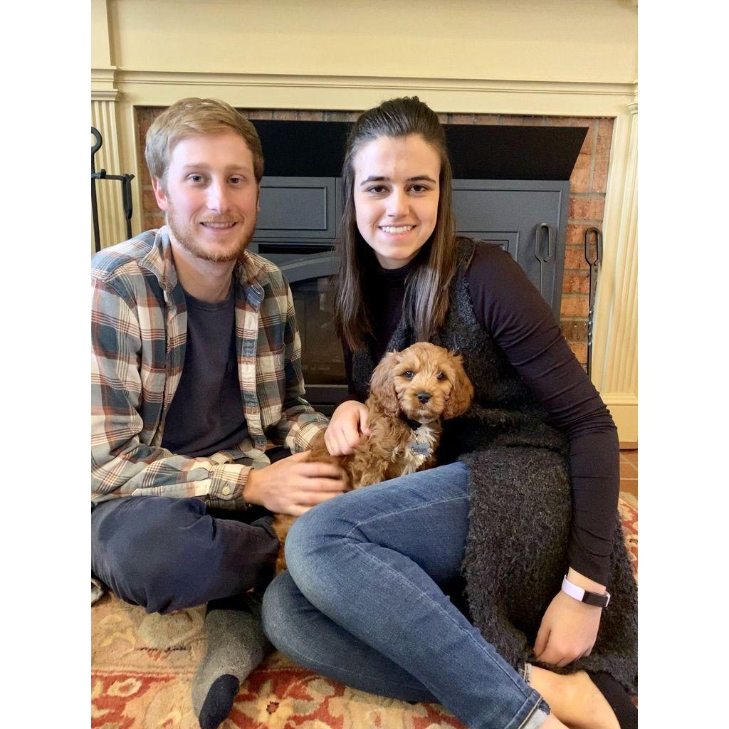 Our first family photo with Graham