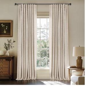 100% Blackout Curtains for Bedroom - Oatmeal Color