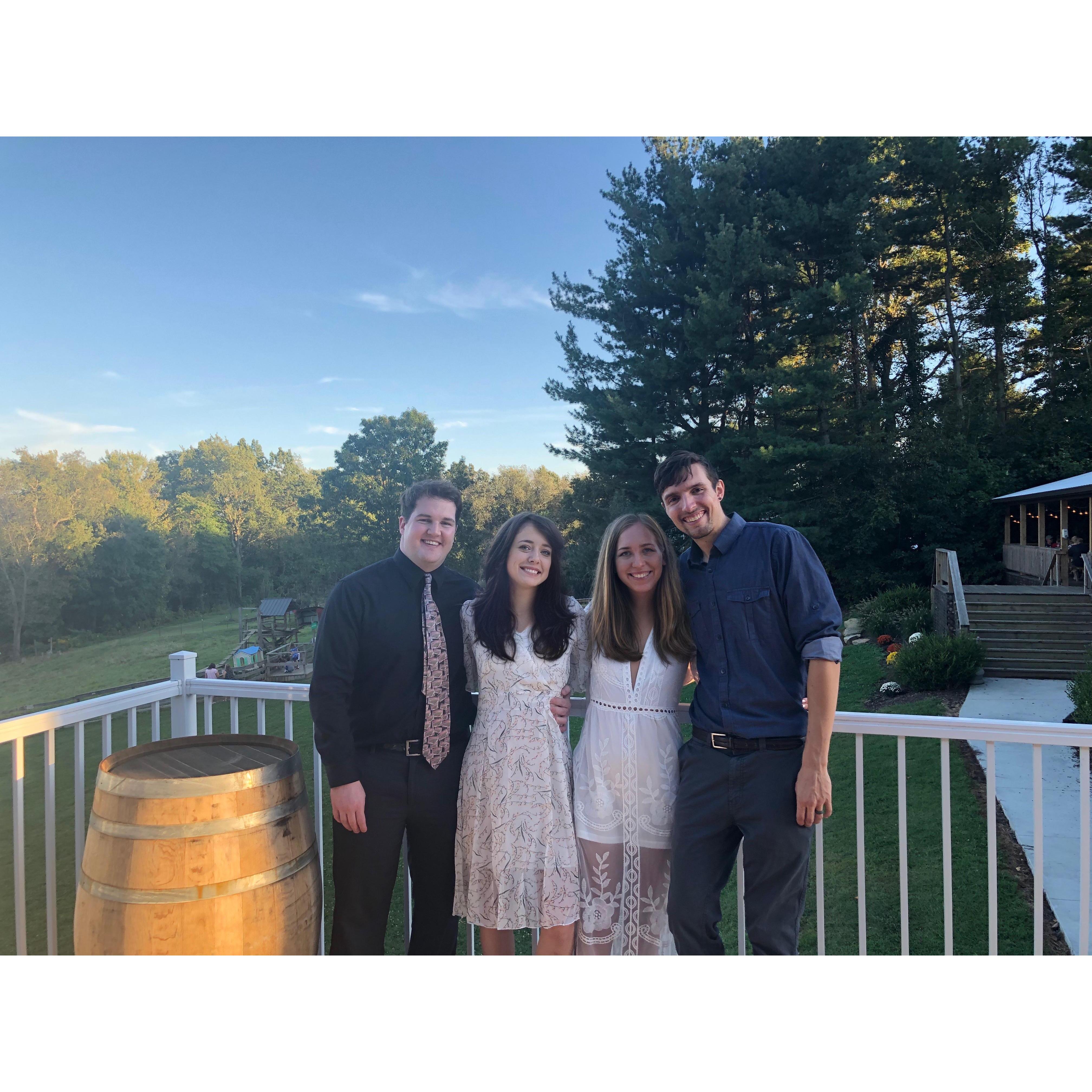 Alex and Brittany Lizanich's wedding shower, 2019.