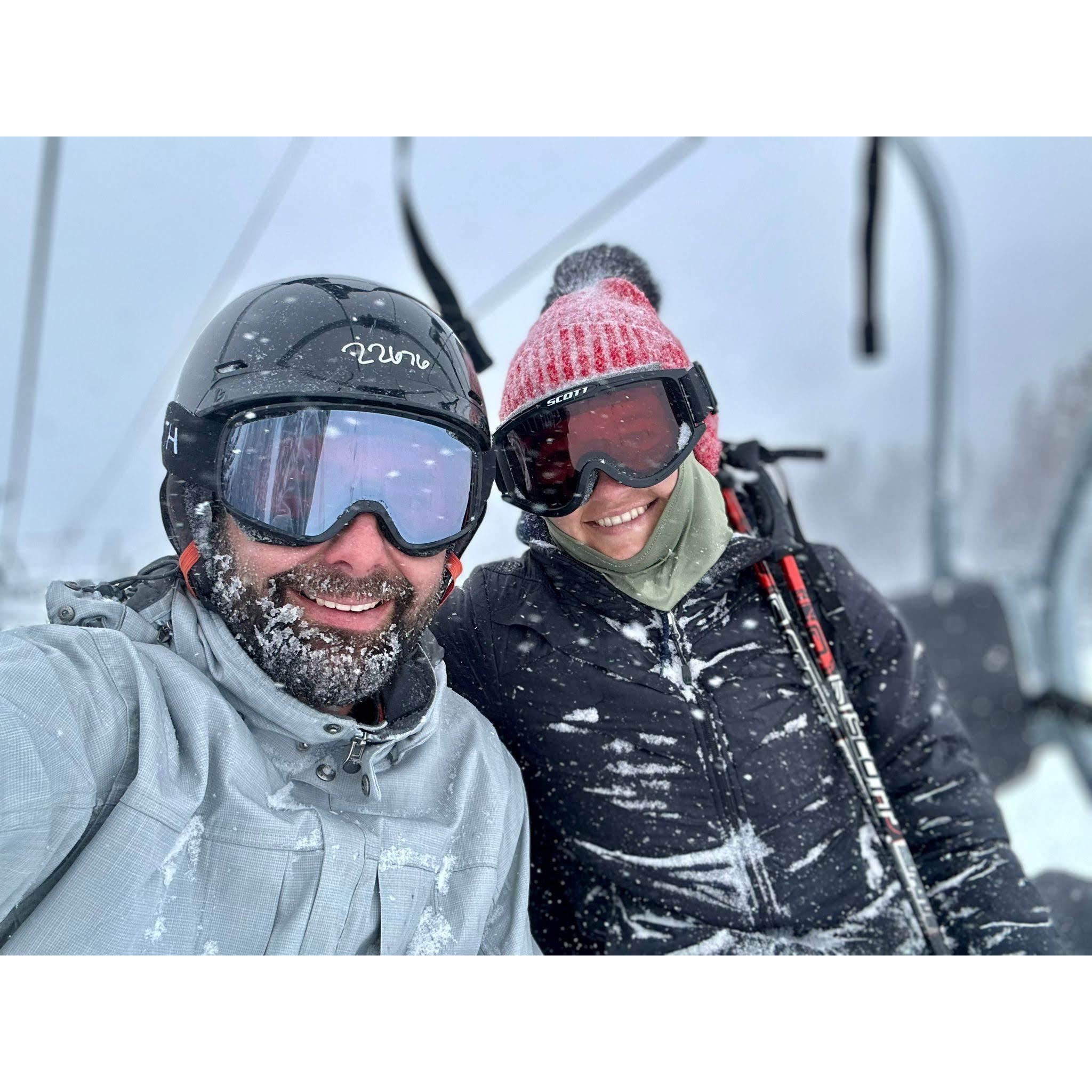 Skiing at Loveland