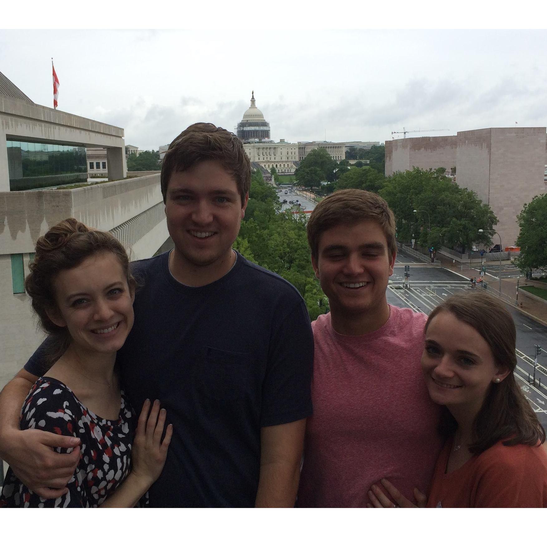 Visit to our nations capital (about 20 minutes from where we live now) - 2017