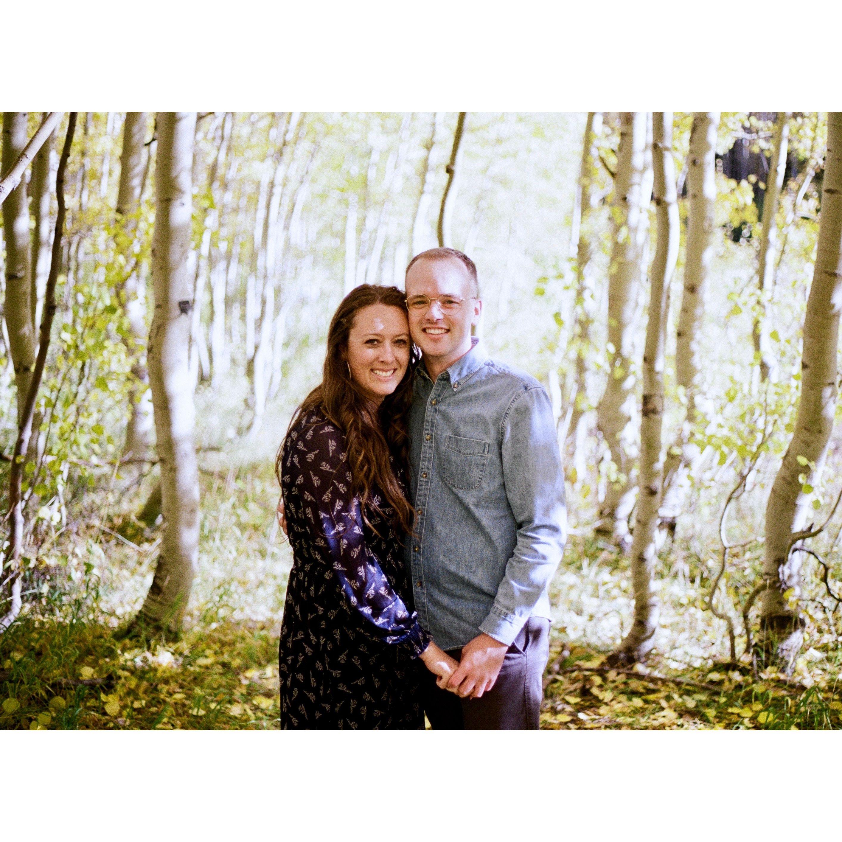 Engagement photos - Wasatch Mountains, Utah