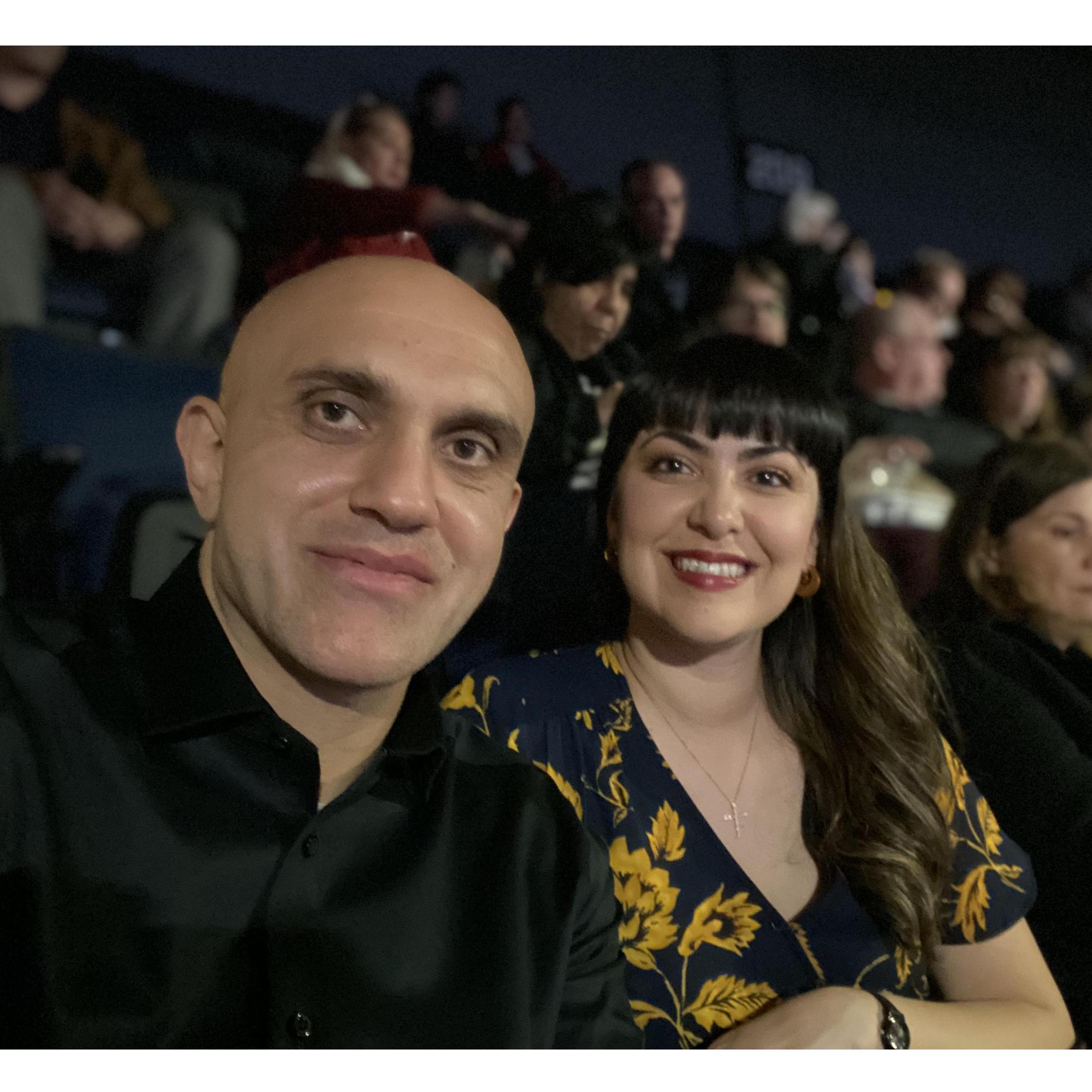 Our first concert together (Bocelli)