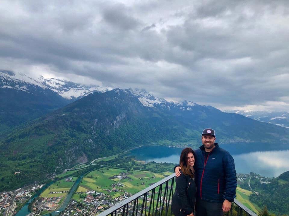 The trip we got engaged!  Interlaken, Switzerland