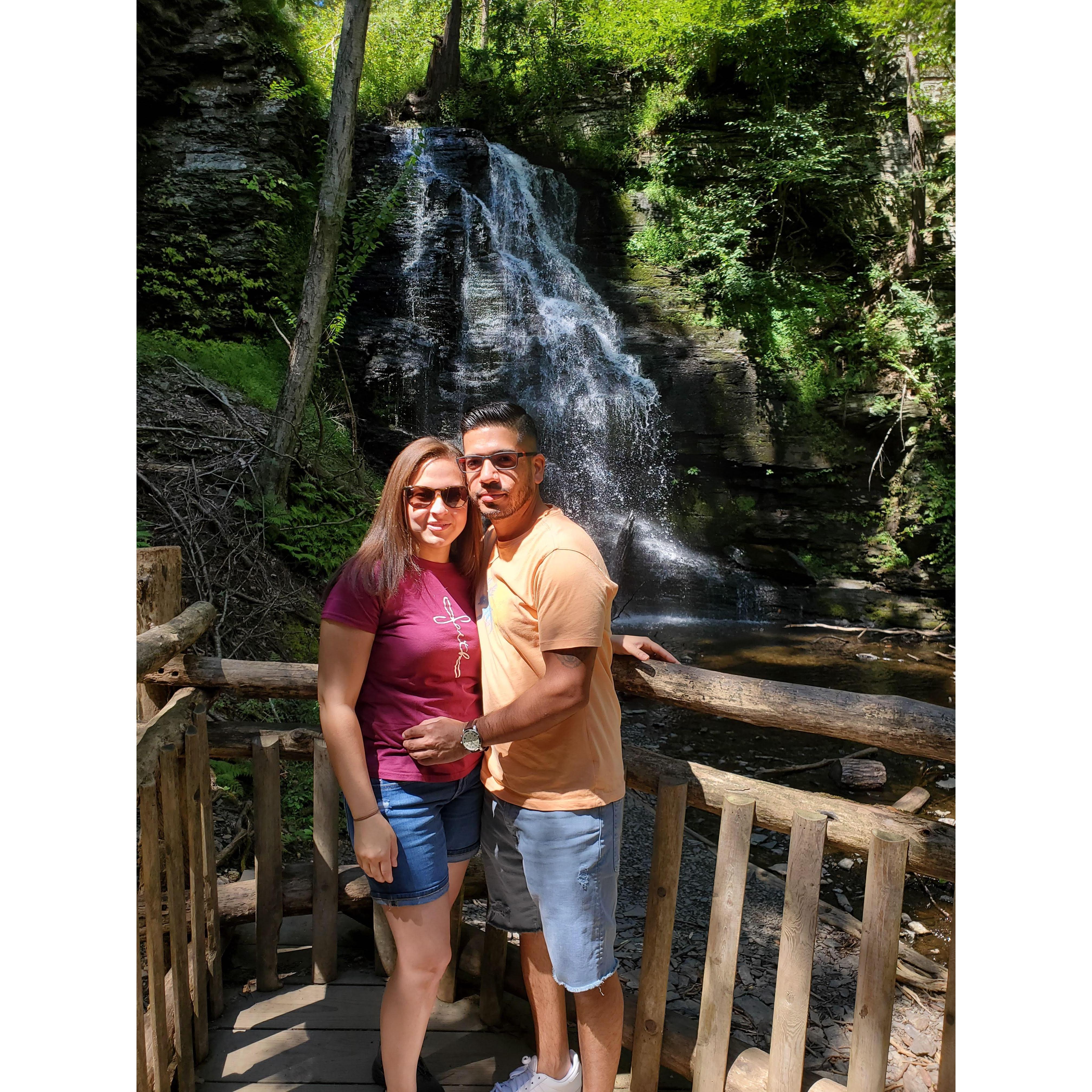 Day trip to Bushkill, Pennsylvania.