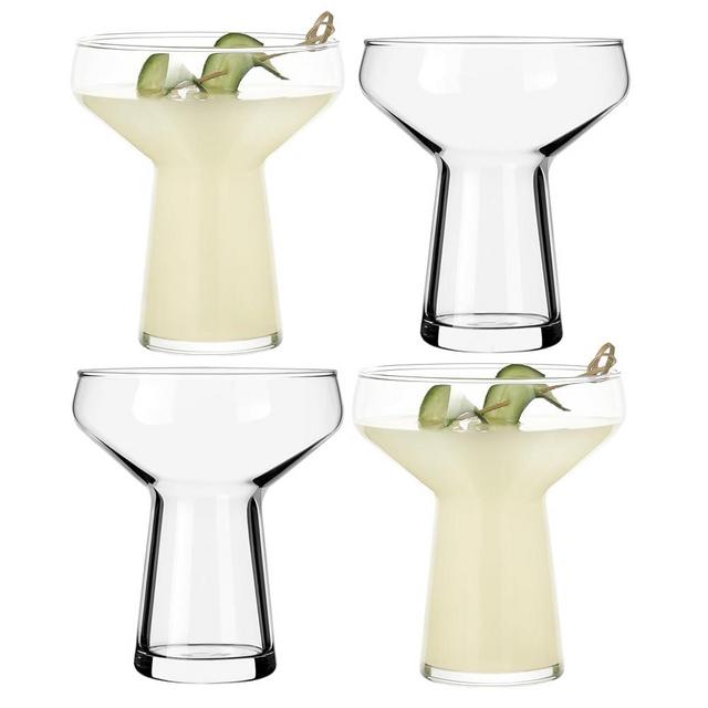 Libbey Large Stemless Margarita Glass, 14-ounce, Set of 4