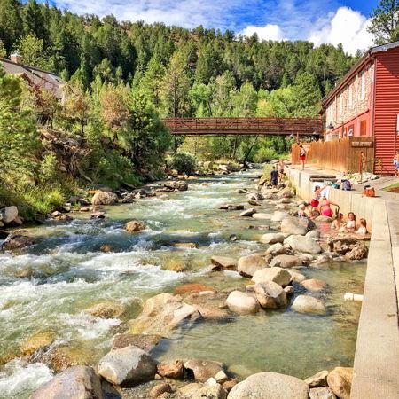 Mount Princeton Hot Springs River