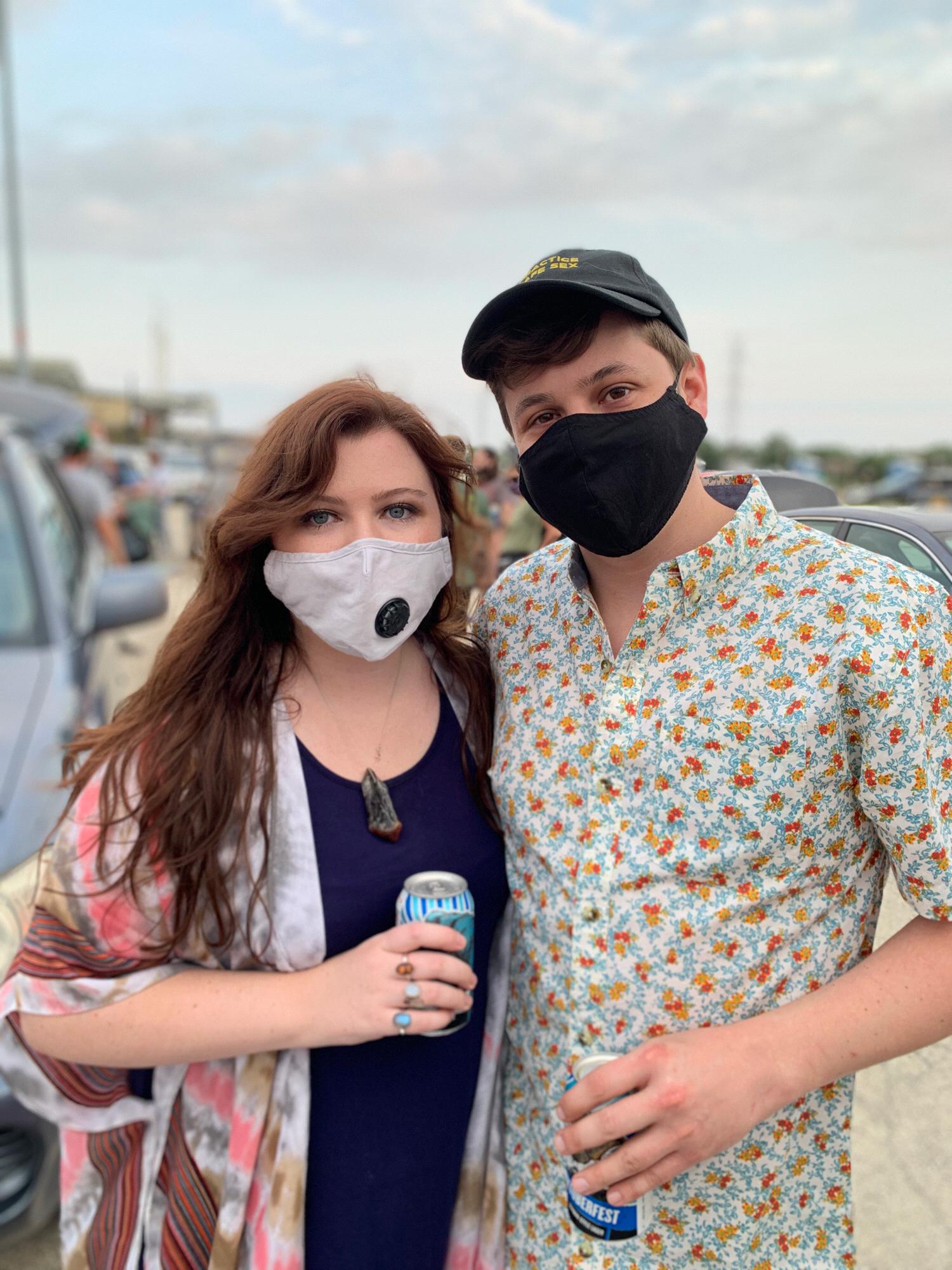 Seeing our favorite band Umphrey’s McGee in 2020...masks and all!