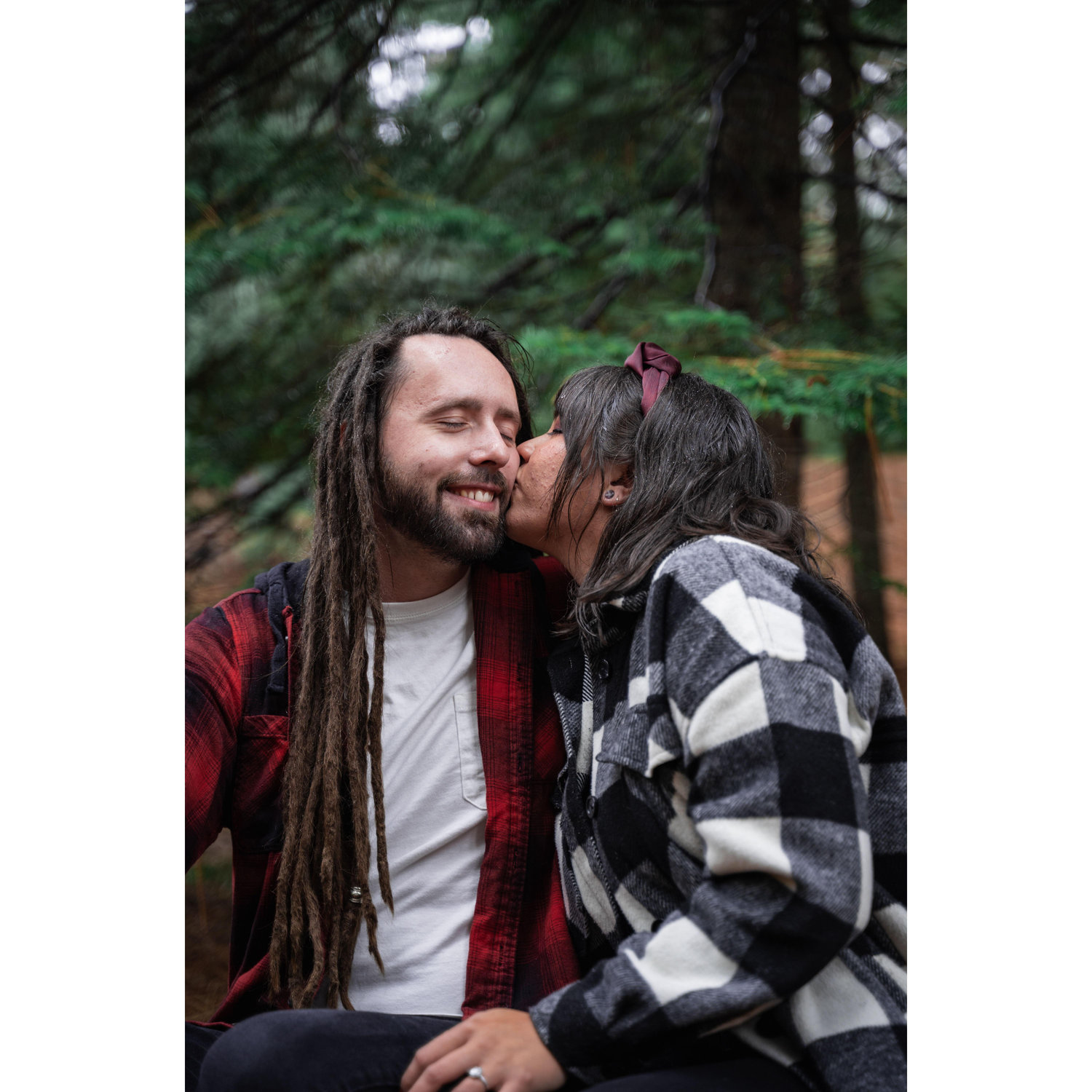 Our engagement photos, Dec 2023