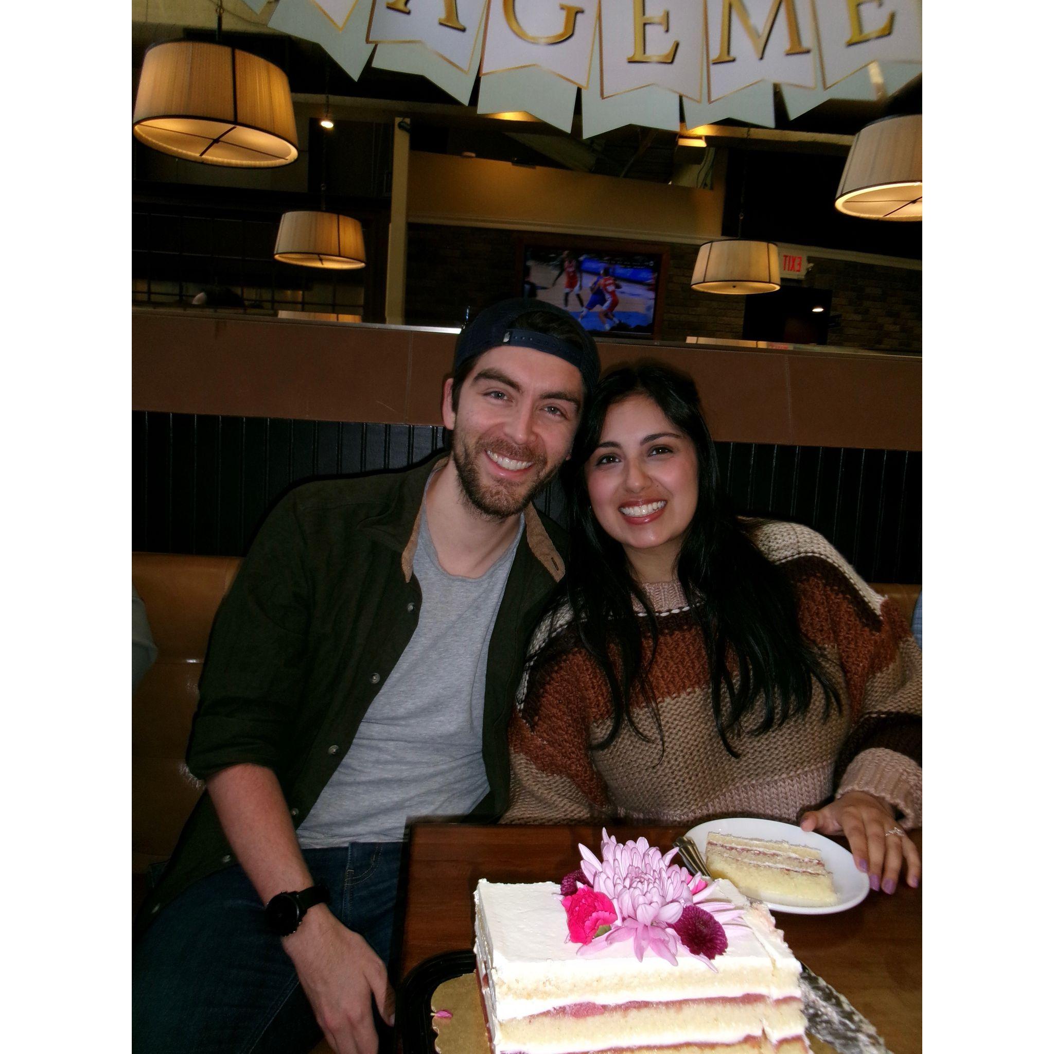 Engagement part with Portland homies