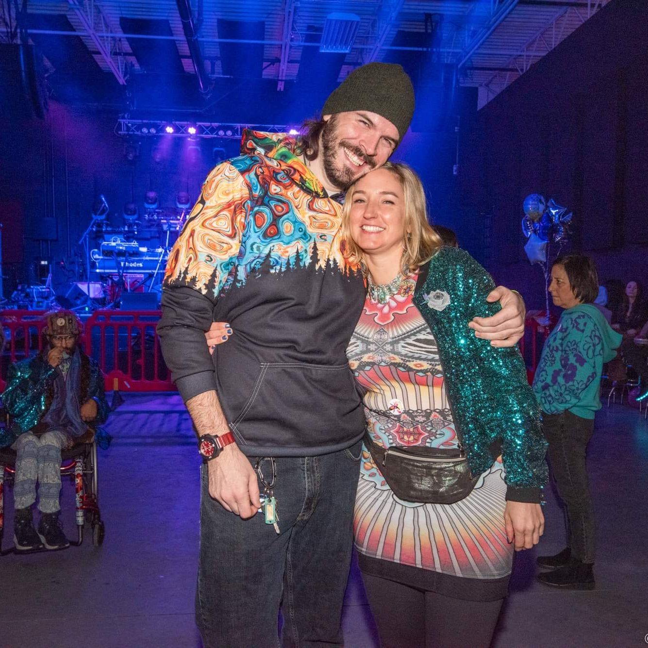 Our first photo together at Soundcheck Studios :)