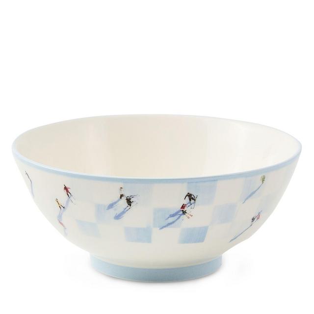 MacKenzie-Childs Gray Malin Ski Holiday Serving Bowl - Exclusive