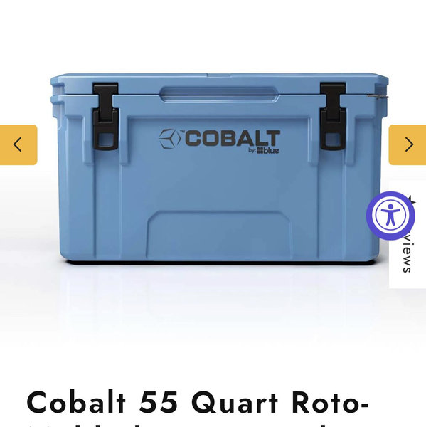 Cobalt 55 Quart Roto-Molded Super Cooler