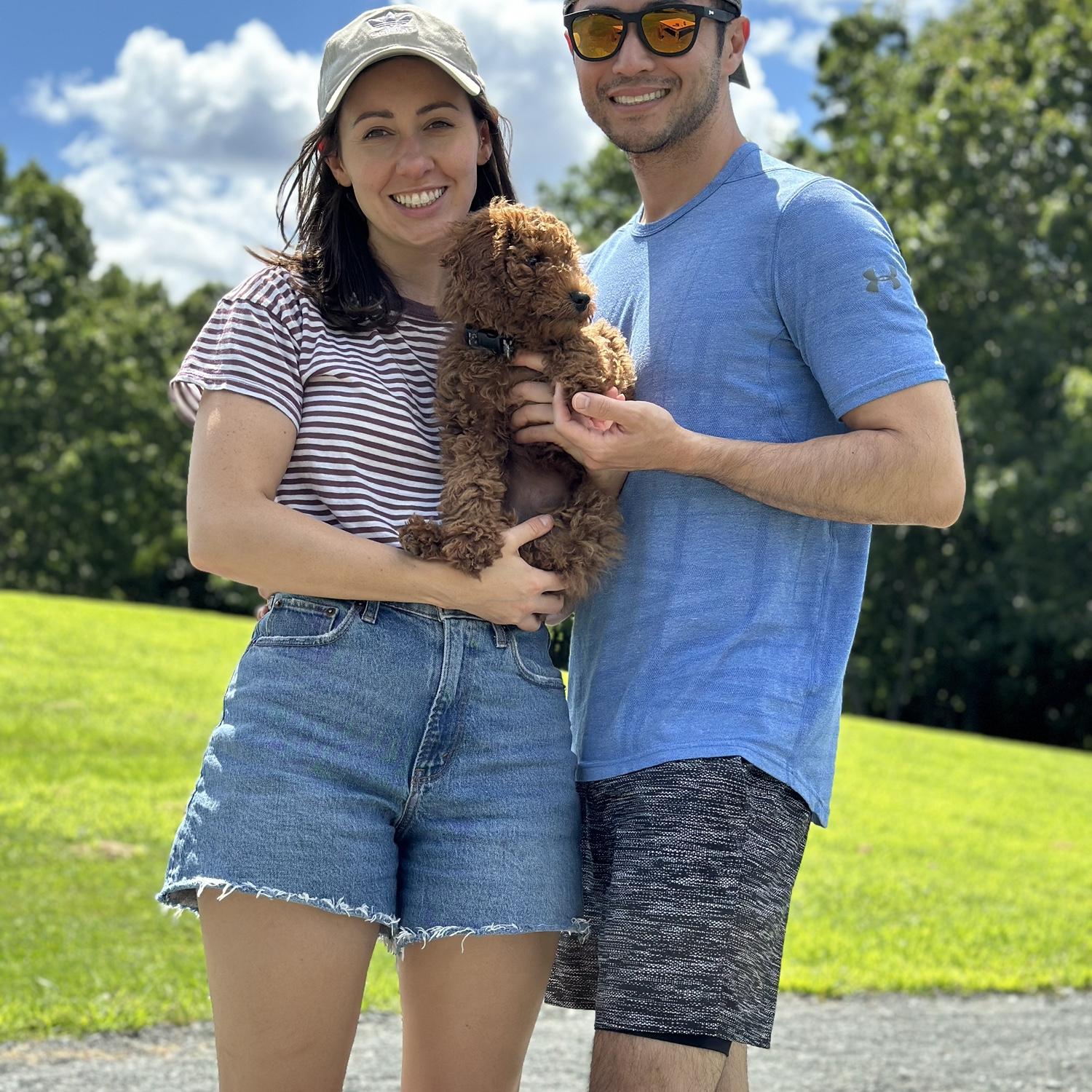 The one where Charlotte convinced Jon it was a good idea to get a dog.