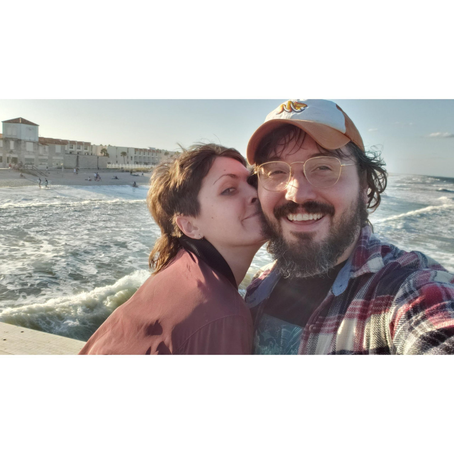 We stayed in St. Augustine for a concert & visited the boardwalk where we saw a boy catch a shark on his fishing line.