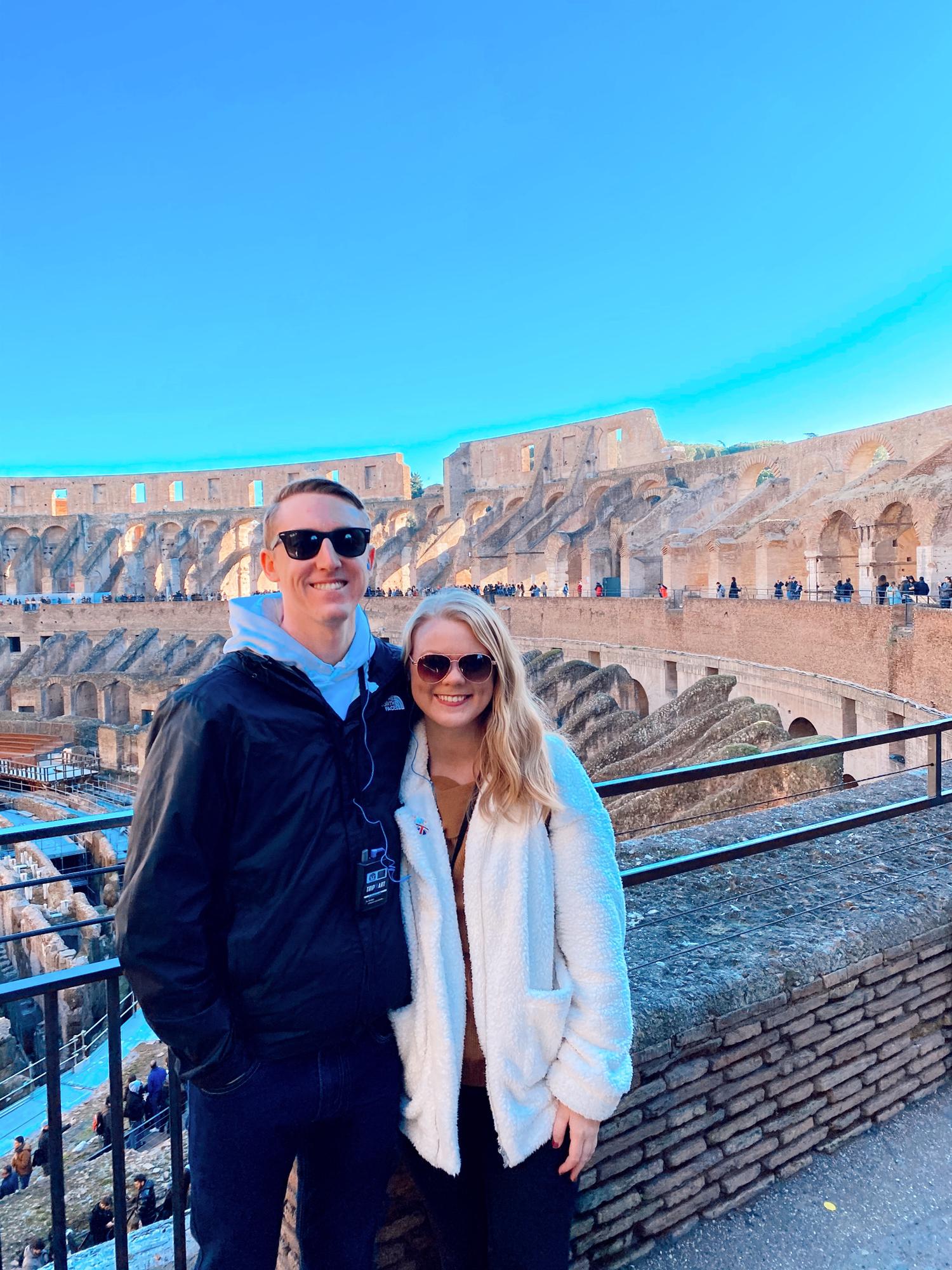 We were very lucky to see the Colosseum together with an awesome tour guide.