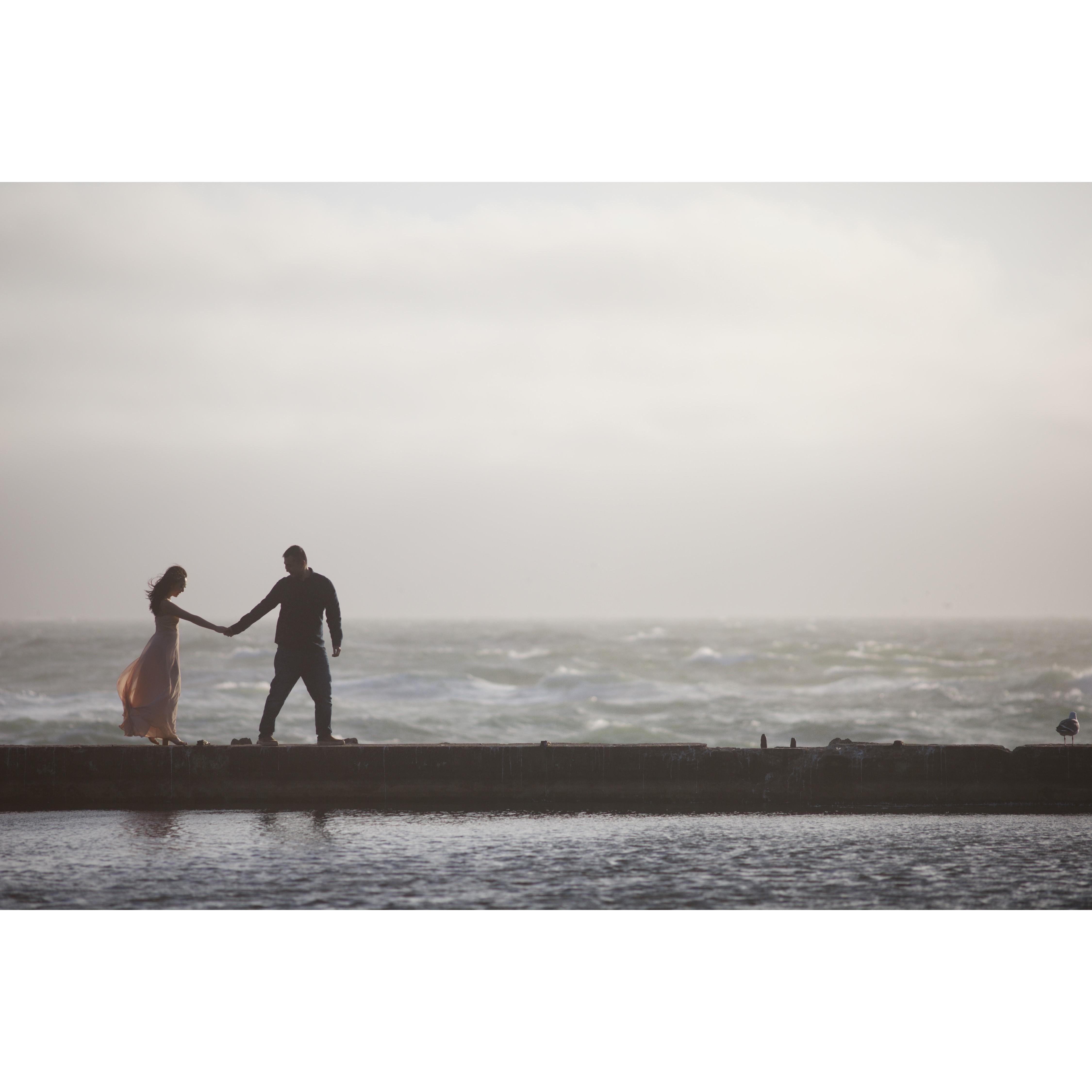 "I will never leave you behind"