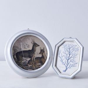 Tin Glazed Ceramic Picture Frames