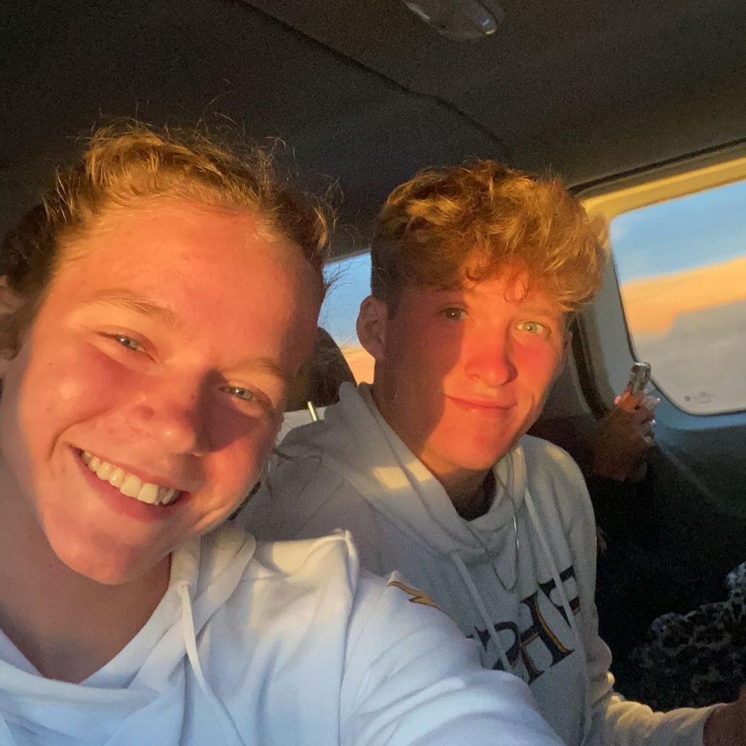 One of many bus rides together