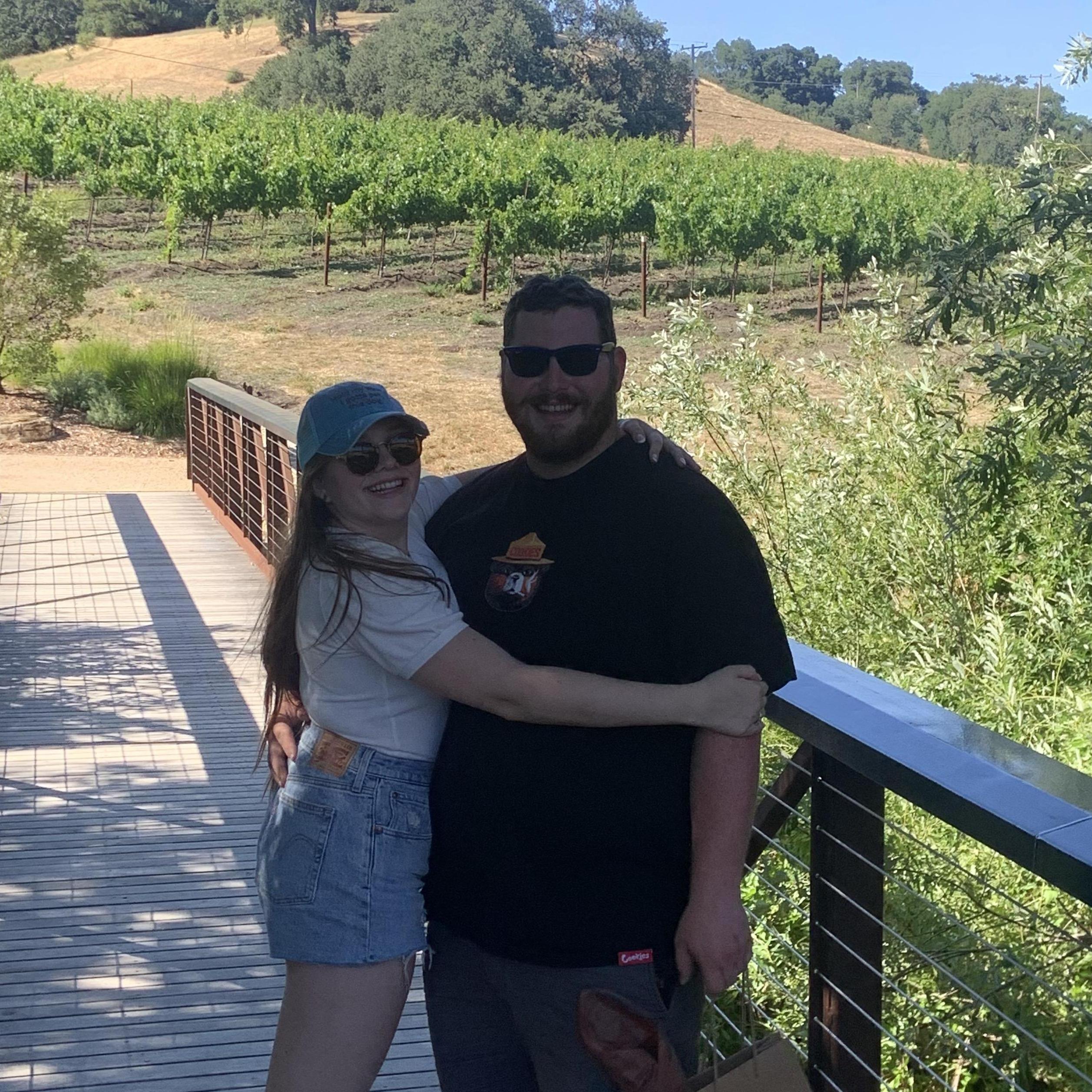 June 20, 2020 - Paso Robles, Riley's parents took us to our first Wine tasting togather