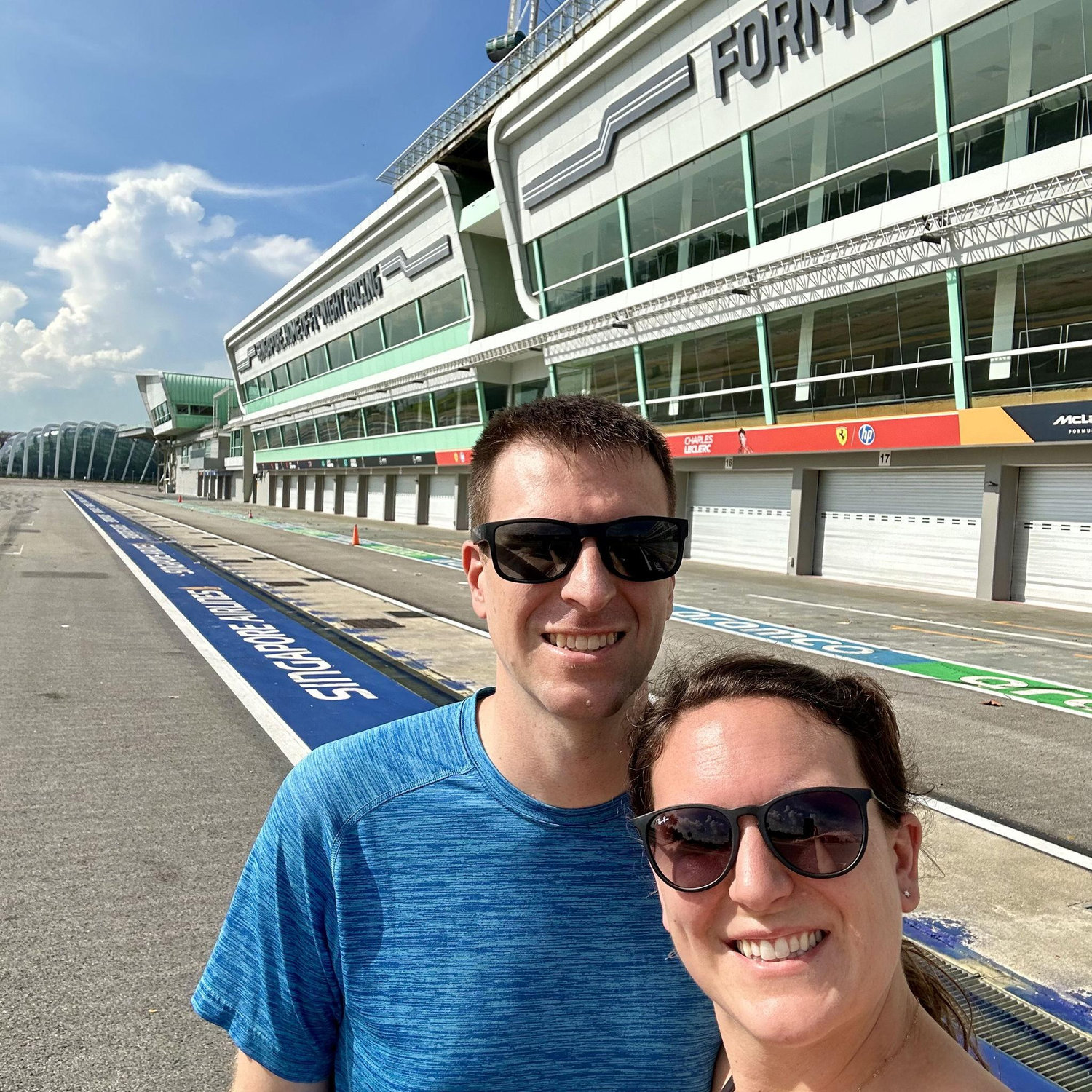 Singapore Grand Prix Pit Lane