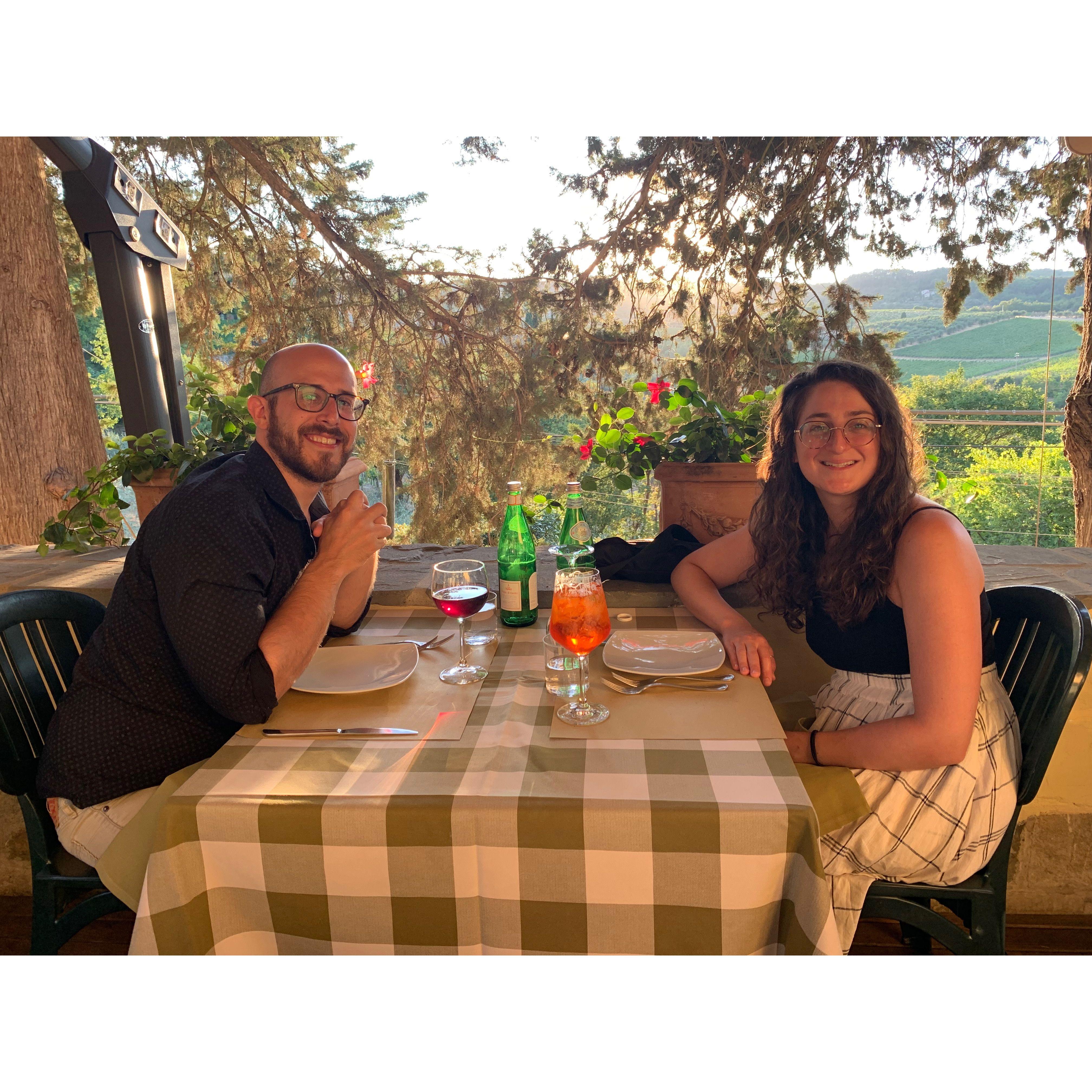 Best truffle steak, barrata, and pasta in italy <3 thanks Steve and Marie :)