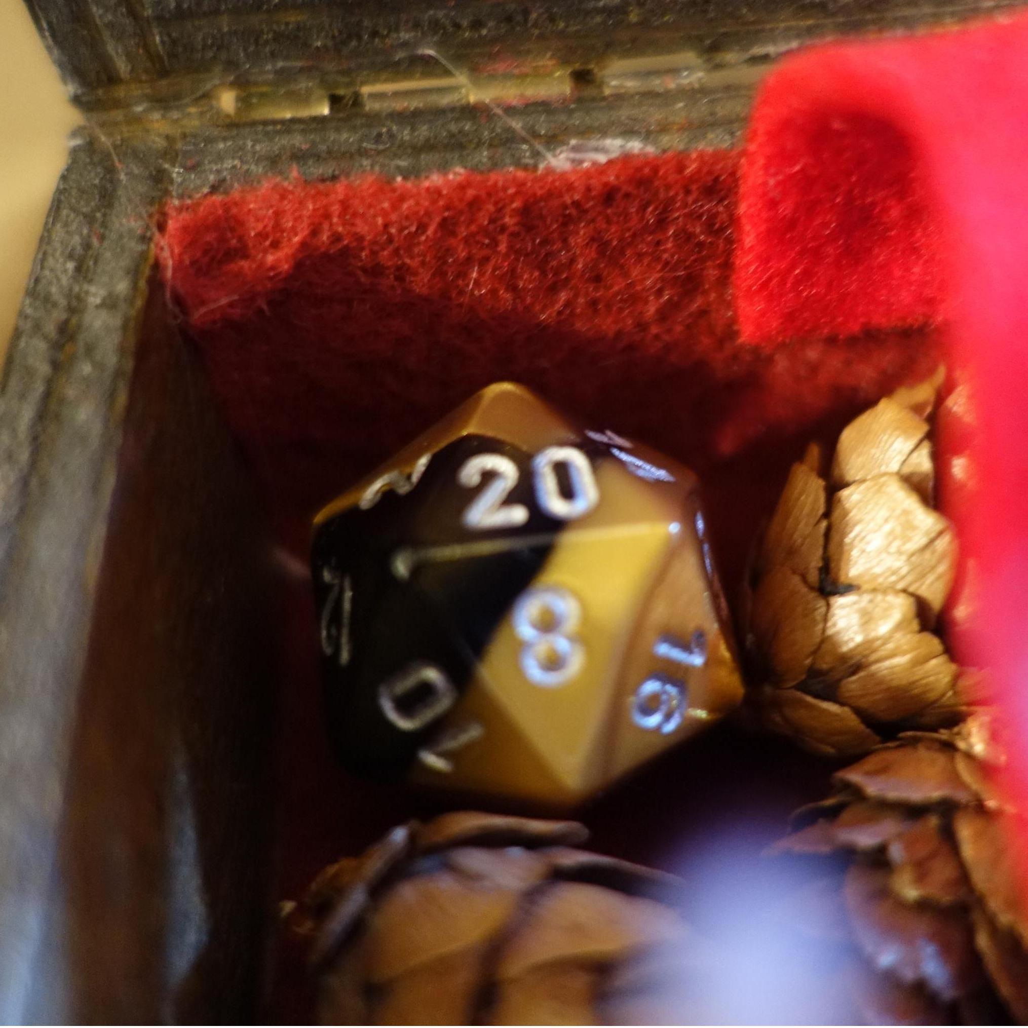 Groomsman got fantasy/DnD themed proposal boxes!