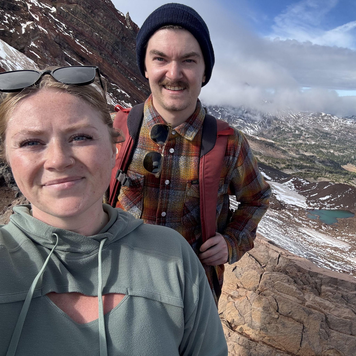 On top of Broken Top Mountain