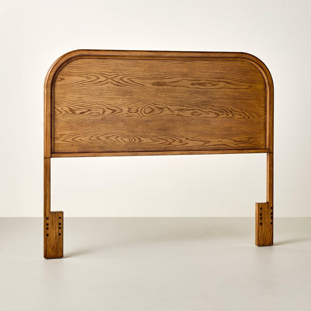 King Traditional Wooden Headboard Aged Oak - Hearth & Hand™ with Magnolia