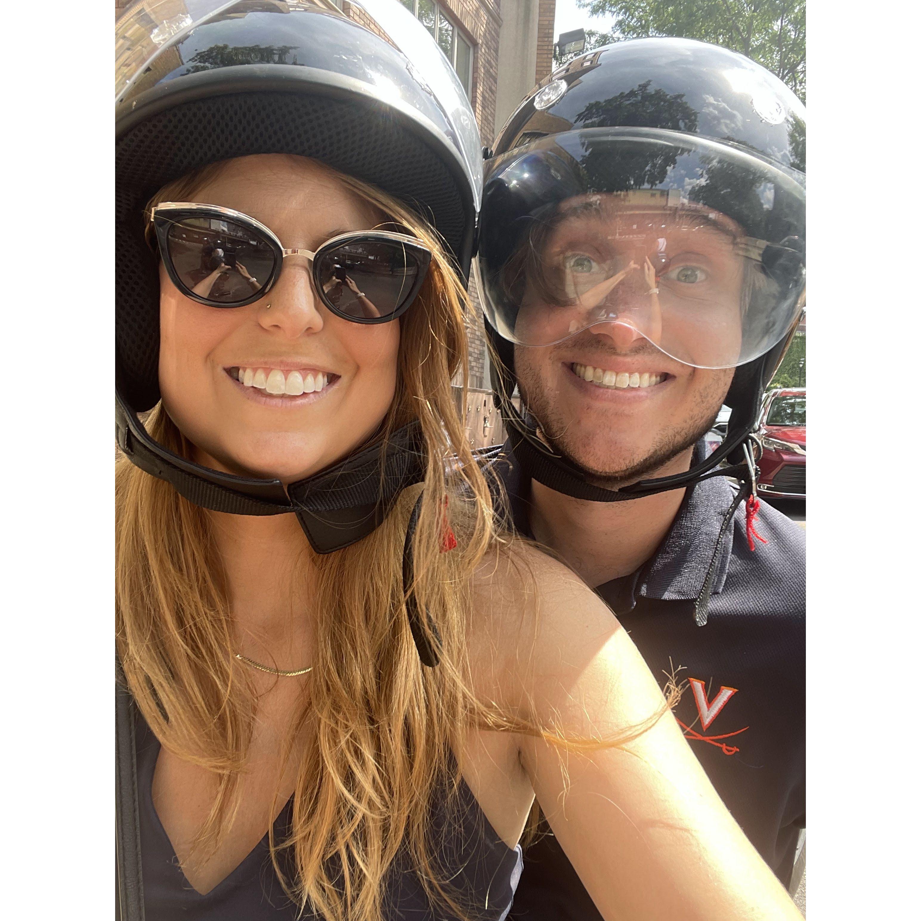 Renting mopeds in NYC