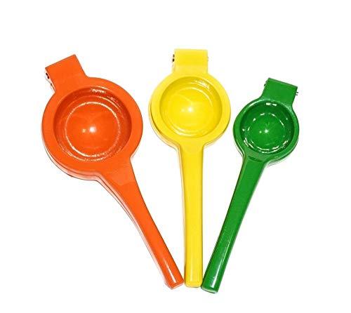 The Happy Kitchen Lemon Squeezer/Lime Juicer/Orange Squeezer- Citrus Press - Commercial Grade Aluminum