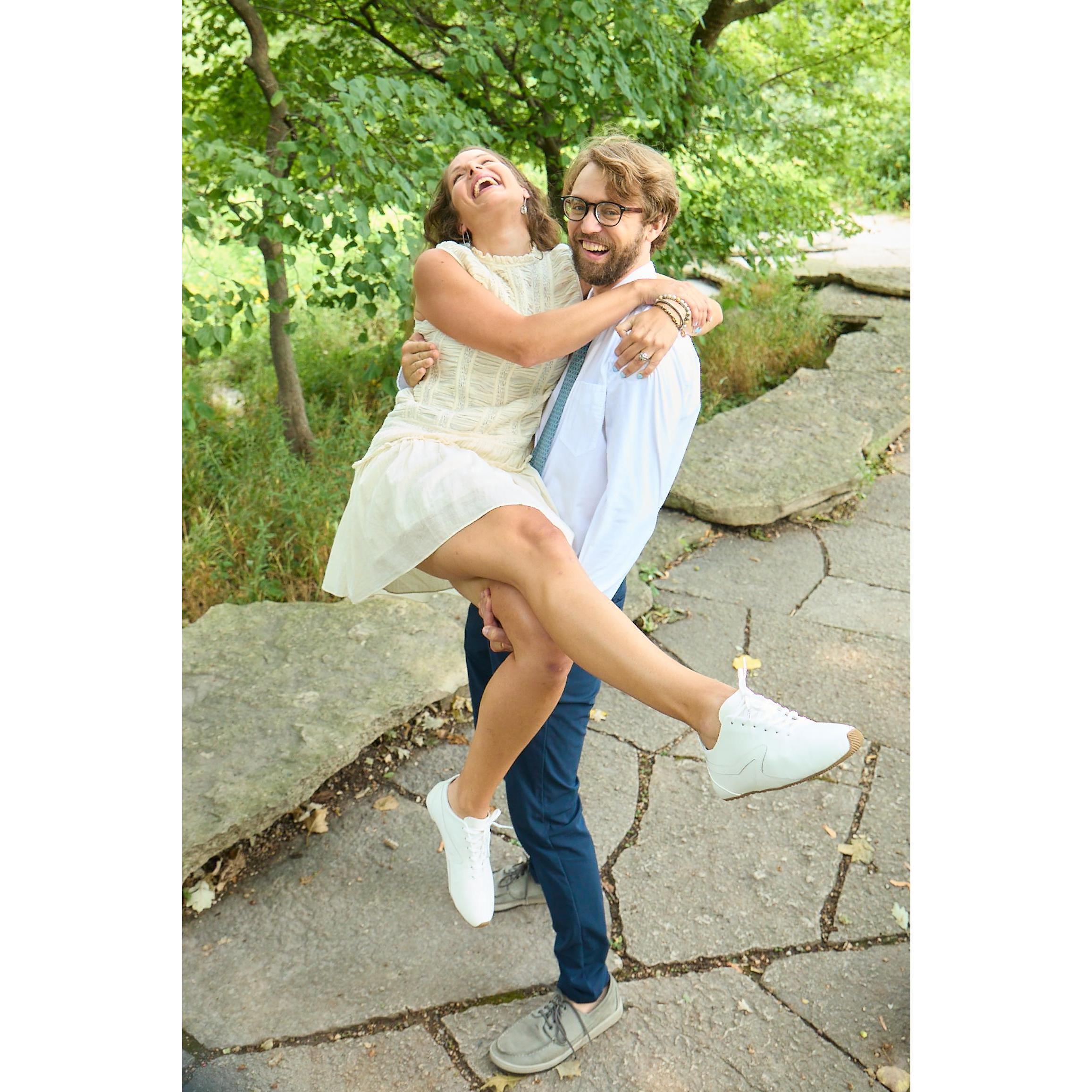 More from our photoshoot with Susan and Jeff.