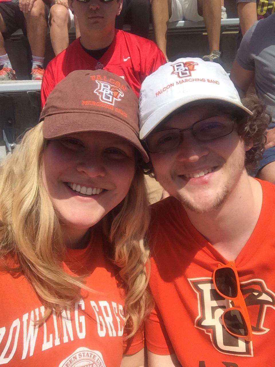 BGSU vs. OSU game (BGSU lost terribly), September 2016