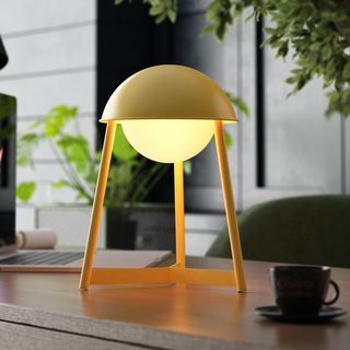 Kibun Helmet Rechargeable Cordless LED Table Lamp