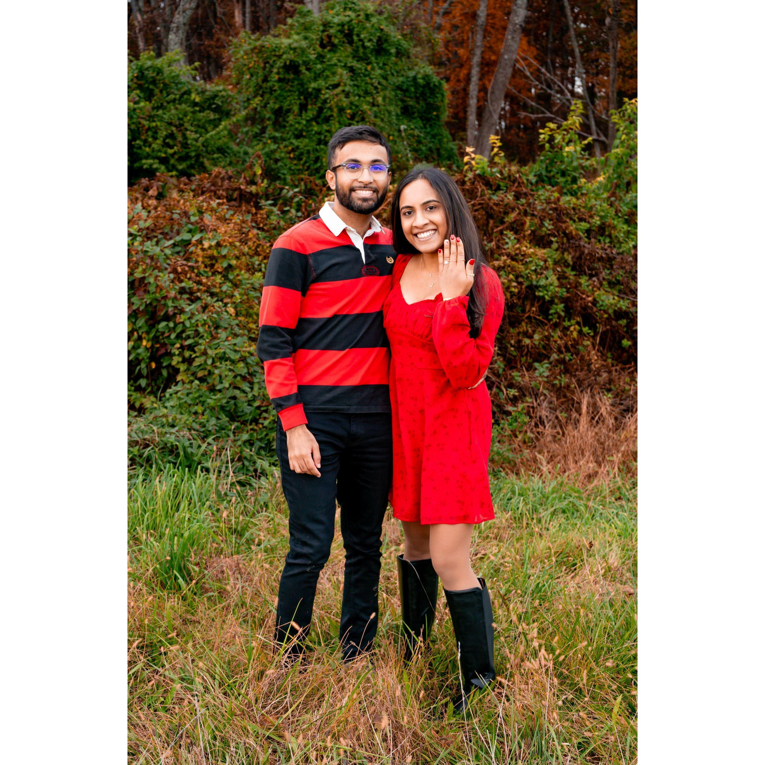 She said yes!