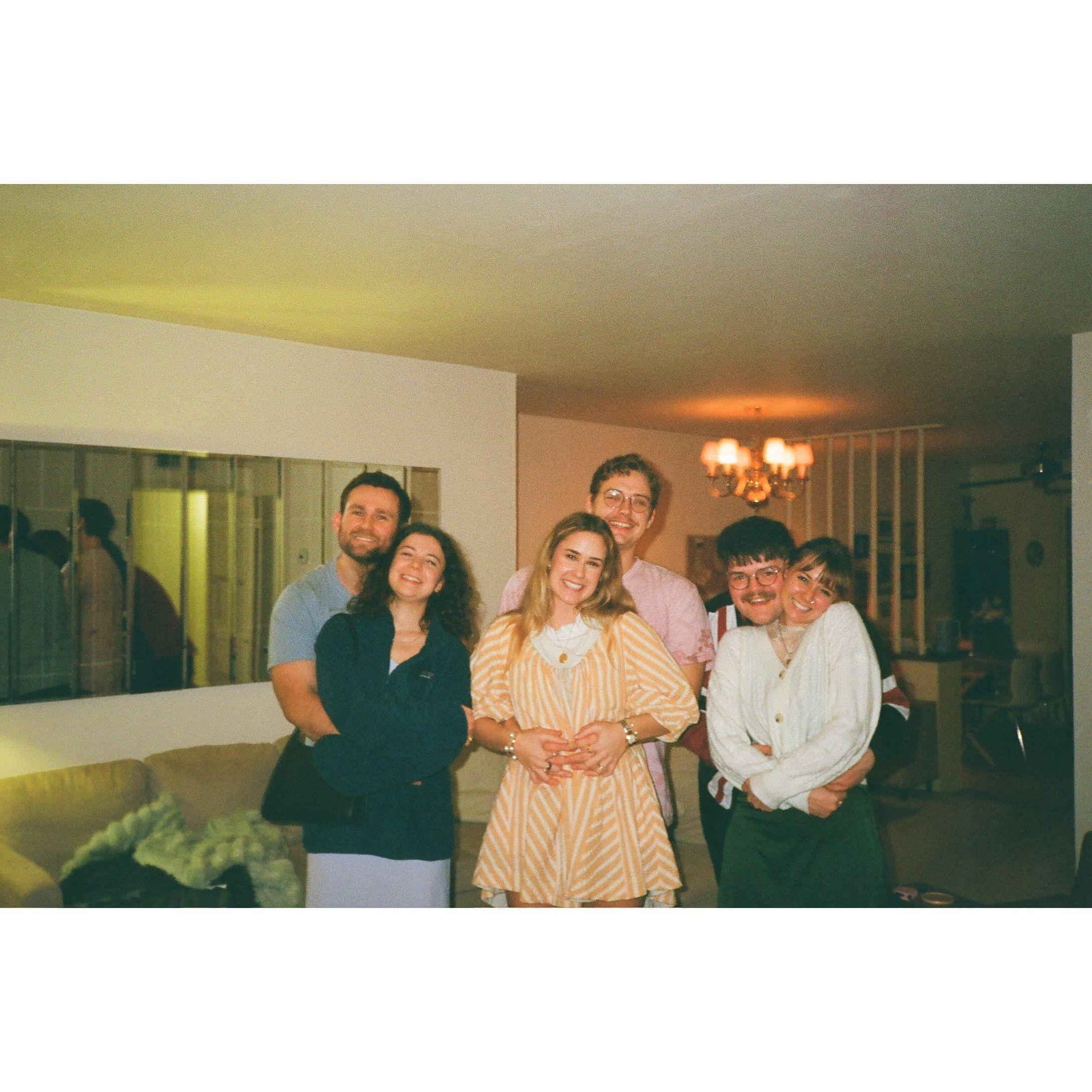 Lots of friend dinners!