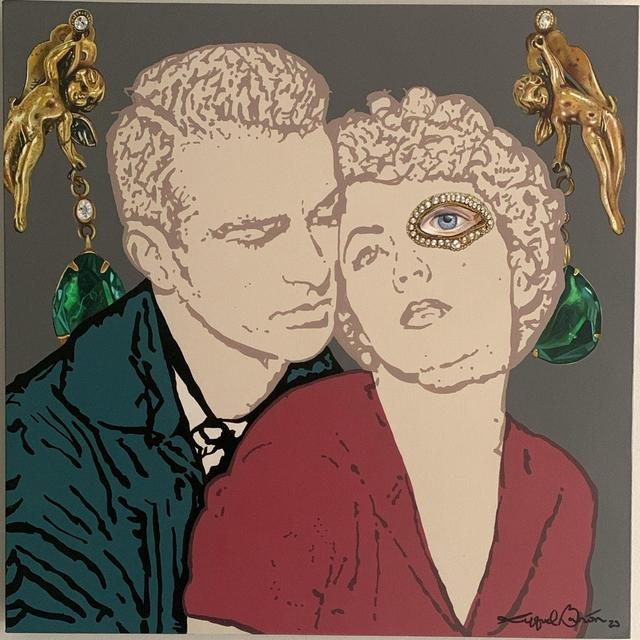 Rafael Barón 70x70 (Acrílico sobre lienzo)